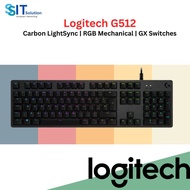 Logitech G512 Carbon Lightsync RGB Mechanical Gaming Keyboard with GX Switches