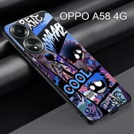 Soft Case Glass Glass OPPO A58 4G OPPO A58 4G (H971 Mobile Phone Case