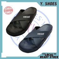 ASADI【Size 40-45】Lelaki Ringan Man Slipper & Original Asadi (2 Colour) AS 15213158