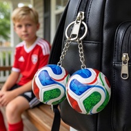 Soccer Keychain World Cup 2026 Merchandise, Soccer Ball & Football Keychain Set, Backpack Keychain C