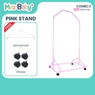 Mas Baby Spring Cot Full Set Cradle Stand Buaian Bayi Sama Motor