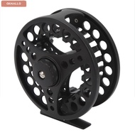 OKHALLO Casting Fly Reel, 3 Bearings Left Right Hand Retrieve Fly Fishing Reel, Portable 9/10 WT Zin