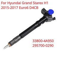338004A950 295700-0290 New Diesel Fuel Injector For Hyundai Grand Starex H1 2015-2017 Euro6 D4CB