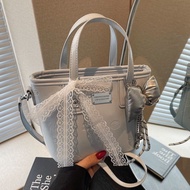 Premium tote bag for women 2025 trendy fashion casual shoulder ba高级感手提包包女式2025潮流行时尚休闲单肩包通勤斜挎水桶包/珠珠25