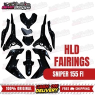 HLD FAIRINGS FOR SNIPER 155 FI BLACK