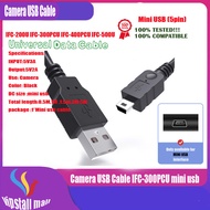 สายเคเบิลถ่ายโอนข้อมูล USB 5ขาสำหรับกล้อง,สายตะกั่วสำหรับ Canon EOS 550D 600D 650D 700D 750D 760D 1000D 1100D 1200D