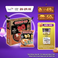 [25-29.10 Voucher 18% CHO ĐƠN TỪ 199K]Kokomi Đại Mì Xào 90 Vị Hải Sản Cay Tê thùng 30gói x 95gr