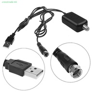 CROSSTRADE TV Signal Amplifier Professional Indoor HDTV Low Noise Cable TV 25DB HD Channel Antenna A