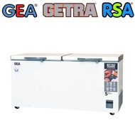 READY STOK Chest Freezer Box Gea Ab-600-r Freezer Box 500 Liter