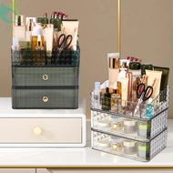 Makeup Organizer with Stackable Drawers Large Capacity Makeup Vanity Organizer with Compartment 3 Tier Cosmetic Storage Rack  SHOPQJC8339