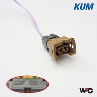 Proton Wira MMC Perdana Injector Socket 4G91 4G92 4G93 Fuel Injector Socket 2Pin