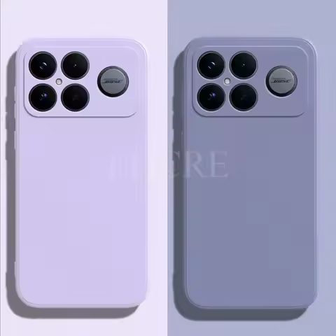 For Xiaomi POCO F8 Ultra Case Liquid Silicone Cover POCO F8 Ultra Case TPU Plain Rubber Phone Protec