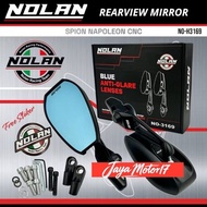 NOLAN Napoleon H3169 Rearview Mirror Blue Glass White Glass Full Aluminum Alloy Material Universal m