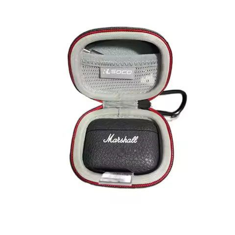 Headphone Carrying Case for Marshall Motif II True Wireless Active Noise-canceling Earbuds Headphone
