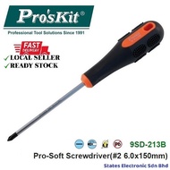 Pro'sKit 9SD-214B Pro-Soft Screwdriver (#2x200mm)
