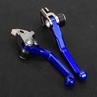 Dirt Bike Pivot Brake Clutch Levers Handle Lever For YAMAHA DT125 DT 125 1987 1988 1989 1990 1991 19