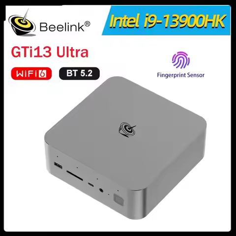 Built-in Speaker Beelink GTi13 Ultra Intel Core i9 13900HK Powerful MINI PC Laptop Gamer Desktops Co