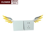 FOF Wings Monitor Ornament Single Piece E-sports Room Screen Decor Home Office Decor FOO