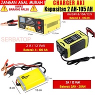 PROMO COD Charger aki portable charger aki motor dan mobil otomatis