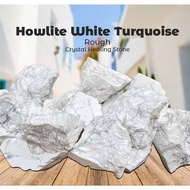Howlite White Turquoise Rough Crystal Healing (BC222)