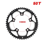 GOLDIX 110BCD Hợp Kim Nhôm Siêu Nhẹ Chainring 50T/34T Đôi Tròn ChainWheel Đĩa SRAM FSA Đường Xe Đạp