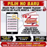 SIM CARD HALO TELCO TUNE TALK - 4G/5G COVERAGE CELCOM DIGI - SIMKAD UNLIMITED DATA SPEED & CALL