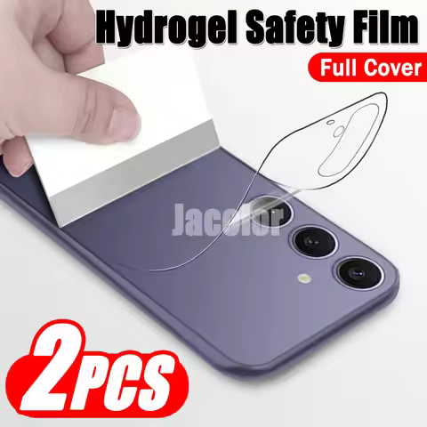 2PCS Hydrogel Film For Samsung Galaxy S24 Ultra S23 Fe S22+ S21 5G S20 Plus Back Cover Protector Sof