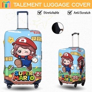 Luggage Protector Cover Super Mario Personalized Suitcase cover Stretchable Luggage Accessories Anti