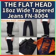 THE FLAT HEAD FN-8004 18oz Wide Tapered Jeans Japanese Heavyweight Selvedge Denim
