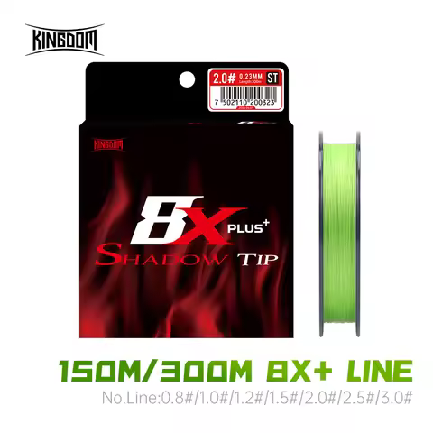 Kingdom Micro Hot Fishing Lines PE 8 Strands Braided 150m 300m Japan Smooth Multifilament Fishing Li