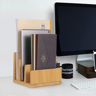 Shelf Desktop Storage Bamboo Folder Bamboo Wooden Storage Rack Bookshelf Office Supplies Information