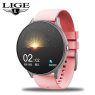 LIGE 2020 New Full Touch Screen Smart Watch Women