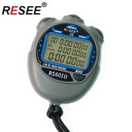 R RESEE Sports Stopwatch Electronic Stopwatch Sports Running Competition Stopwatch Timer with Memory