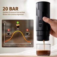 Wireless Portable Espresso Machine Cold Brew Hot Brew Espresso Capsule Small Coffee Machine Househol