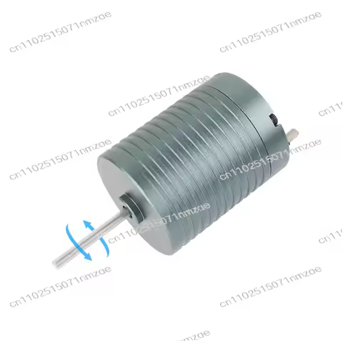 Round 370 O-Shaft 18.7mm Shaft Length High Performance 44K Brushless Motor