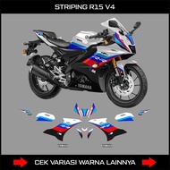 Striping R15 V4/R15M BMW HP4/Yamaha R15 V4/R15M Motorcycle Sticker/R15 V4 Striping Sticker/Stock Dec