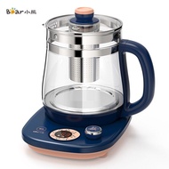 Bear/ 1.5L Electric Kettle Kitchen Appliance Glass Teapot Multifunctional Electric Tea Kettle Household Health Pot YSH-D15Z5 - F&amp;T electrical store