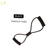 Yoga Class Elastic Resistance Bands Tube 8 Type Muscle Workout Exercise Band Yoga Fitness Equipment 