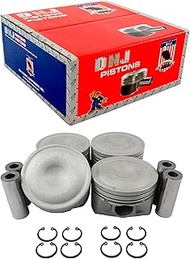 DNJ P313.20 Oversize Piston Set for 2003-2007 Chevrolet Saab Saturn 9-3 Cobalt Ion 2.0L L4 16V DOHC 