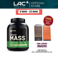 Optimum Nutrition Serious Mass Vanilla (6lb) [Exp Mar 2027] 06100540