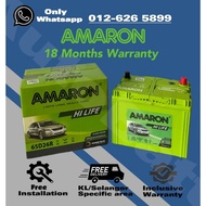 [ Installation Provided ] 65D26L | 65D26R | NS70 | NS70L  ] Amaron Hi-Life Car Battery Serena / Perd