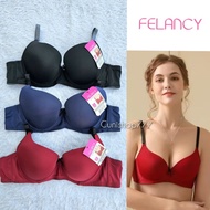 FELANCY BRA WITH NORMAL FOAM UNDERWEAR BH UNDERWIRE 34B 36B 38B 3/4 PLAIN CUP 073-01230B WOMEN