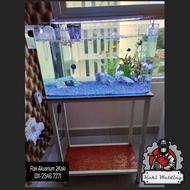 AQUARIUM STAND 2ft x 1ft - RAK / MEJA BESI AKUARIUM