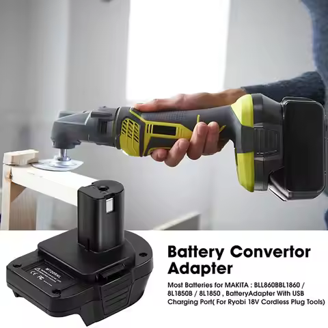 Universal Adapters MT20RNL Power Tools for Ryobi for Makita to Ryobi Battery Adapter for Makita