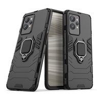 Shockproof Armor Case For Realme GT2 Pro GT 2 Pro Neo 2 Neo2 GT2 Realme GT 5G Phone Case Hard Bumper Protection Case Magnetic Ring Holder Bracket Cover Casing