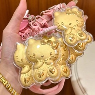 I Shenzhen Shuibei Pure Gold 999 Gold 999kt Cat Lanyard Pendant Girlfriend Girlfriend Birthday Gift 