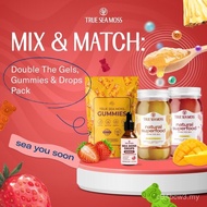 #3 TrueSeaMoss Mix & Match Bundle: Sea Moss Gel (2 Jars) + Sea Moss Gummies + Sea Moss Drops – Rich 