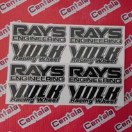 Volks Rays Inspired Mags Decals 1 Set