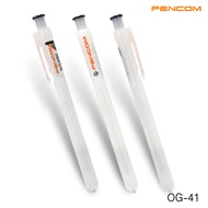 Pencom OG41-BKปากกาหมึกน้ำมันแบบกดหมึกดำ(รับใบเสร็จรบกวนแจ้งในแชท)