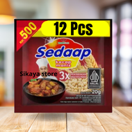 KECAP SEDAAP 500 / KECAP MANIS SEDAP SACHET / 1 RENCENG ISI 12 PCS